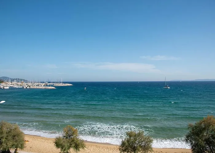 아파트 Location T2 Au Lavandou, Et Parking Prive, Pour 4 Pers - Fr-1-803-47 *